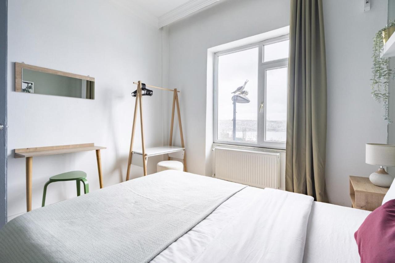 Ferienwohnung Central Flat W Sea View And Near Galata Tower Istanbul Exterior foto